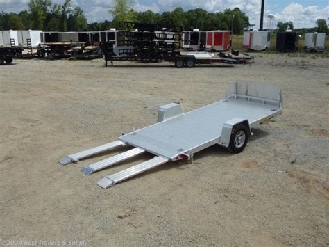 Tilt Deck Trailer For Sale New Aluma 8214 H Tilt Slingshot Trailer