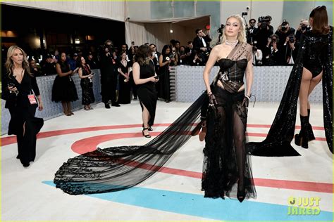 Gigi Hadid Goes Edgy In Sheer Dress For Met Gala Photo