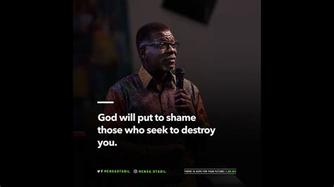 Mensa Otabil Quotes For Living In Kingdom Prosperity Youtube