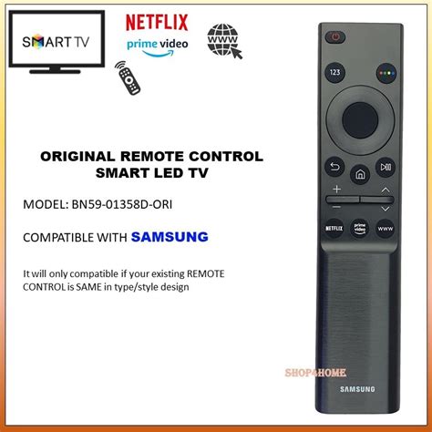 Samsung BN59 01358D Netflix Prime Video Led Smart Flat Penal Tv