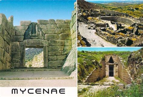 MY UNESCO WHS POSTCARDS COLLECTION GREECE Archaeological Sites Of