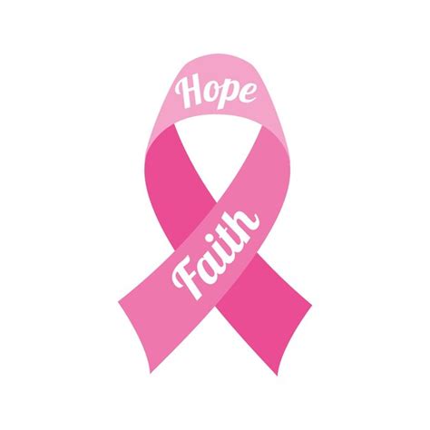 Premium Vector Pink Ribbon Breast Cancer Awareness Vector Design