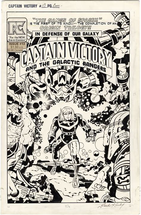 Gallery Of Comic Art By Jack Kirby Captain Victory And The Galactic