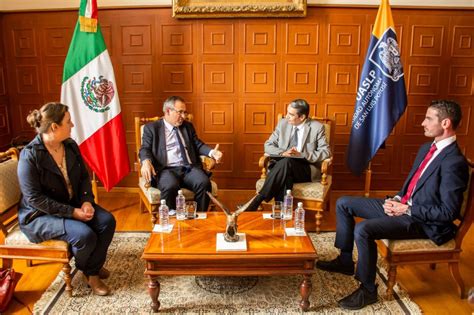 El Consul General De Francia Y El Rector De La Uaslp Estrecharon Lazos Para CooperaciÓn