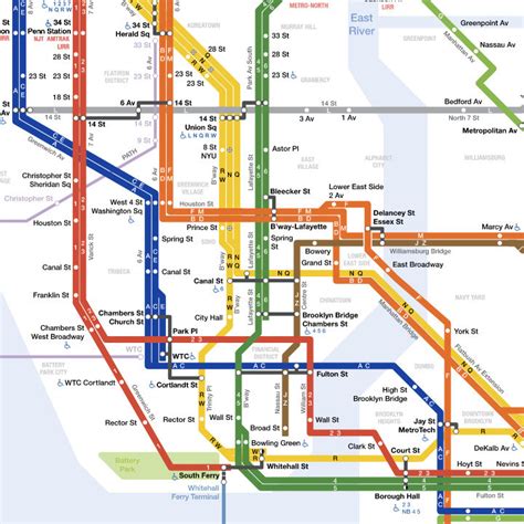 Graphic design and modern subway map hacks - Ideabook.com