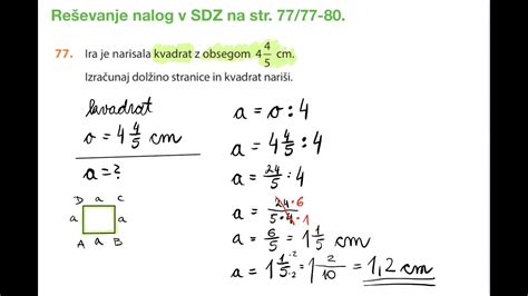 Deljenje Ulomka Z Naravnim številom Reševanje Besedilnih Nalog Youtube