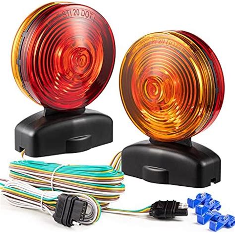 Amazon Maxxhaul Magnetic Towing Light Kit Dual Sided For Rv