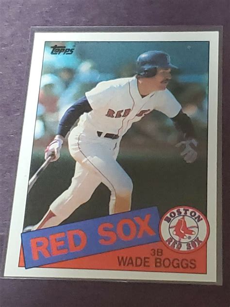 1985 Topps 350 Wade Boggs For Sale Online EBay