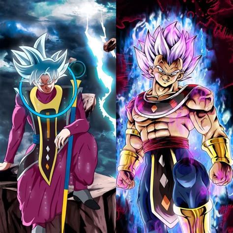 Angel Goku And Vegeta God Of Destruction Anime Dragon Ball Goku