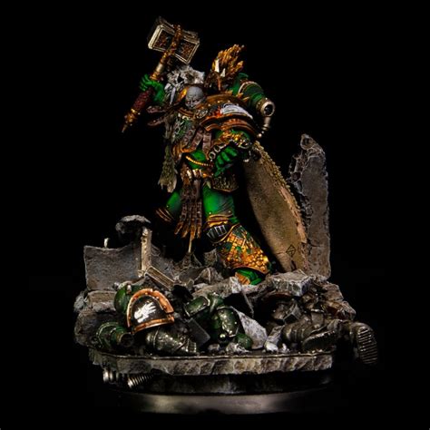 Vulkan, Primarch of the Salamanders Legion Warhammer Collection Level - Etsy