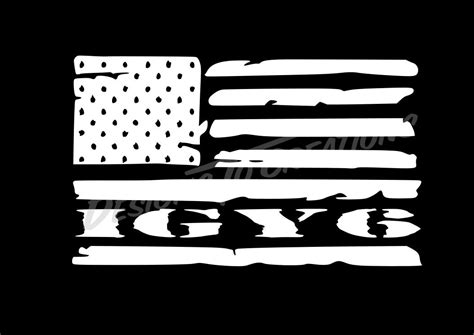 American Flag Igy6 Decal I Got Your Six Decal Support