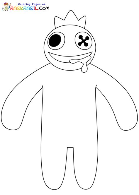 Rainbow Friends Coloring Pages