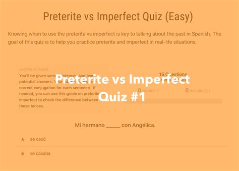 Spanish Past Tenses 101 Preterite Vs Imperfect Tell Me In Spanish