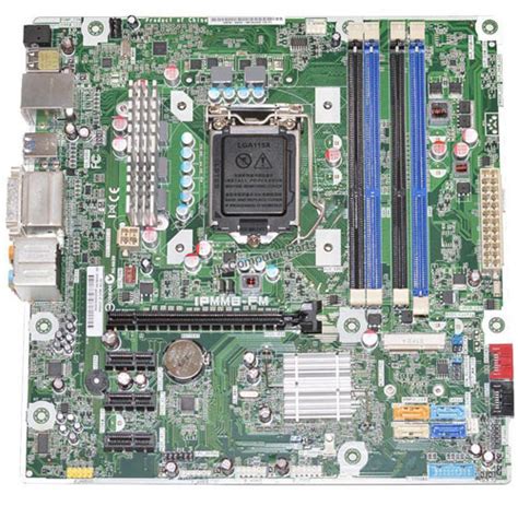 HP IPMMB FM 664040 001 LGA 1155 Intel Z75 DDR3 MATX DVI USB3 0