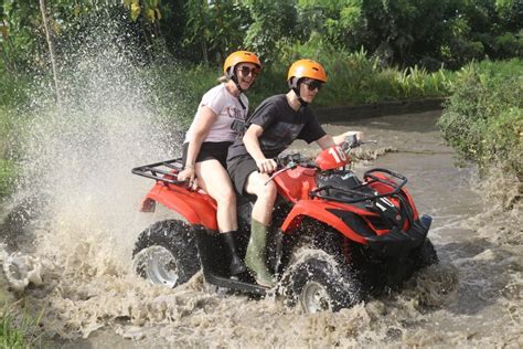 Bali ATV Quad Bike Adventure till lång tunnel och vattenfall