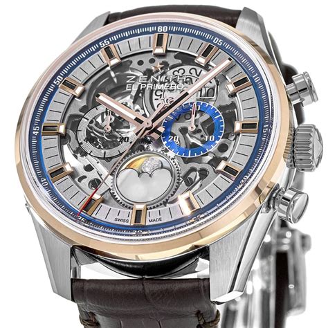 Zenith Chronomaster El Primero Grande Date Full Open Men S Watch 51