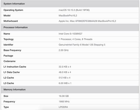 Dell XPS 9300 vs Macbook Pro 13" 2020 : Dell