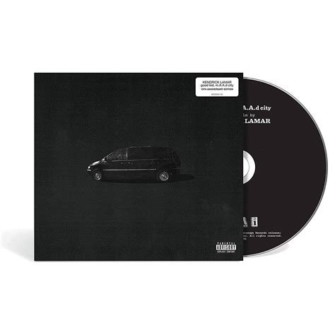 Kendrick Lamar Good Kid Maad City 10th Anniversary Edition Cd