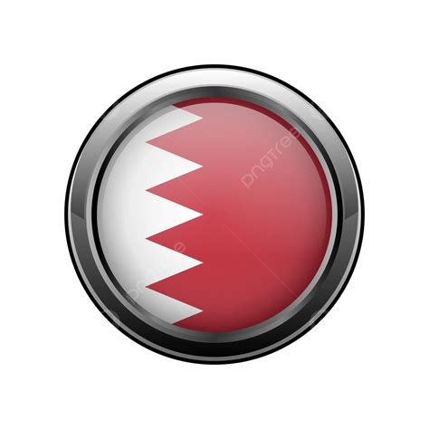 Bahrain Flag Vector Bahrain Flag Bahrain Flag PNG And Vector With