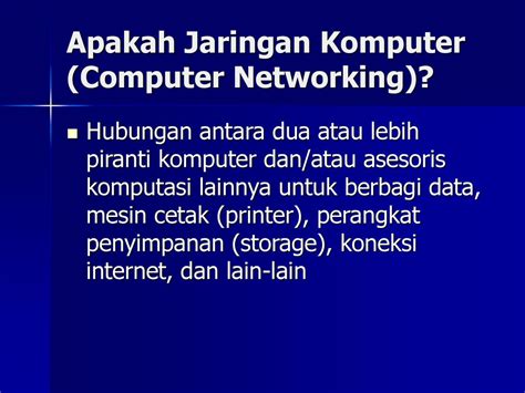 JARINGAN KOMPUTER Optimalisasi Jaringan Rumah Dan Atau Kantor Untuk