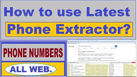 Social Phone Extractor Social Phone Extractor Pro Youtube