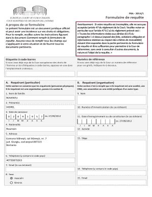 Fillable Online FRA 20141 Formulaire De Requte Fax Email Print