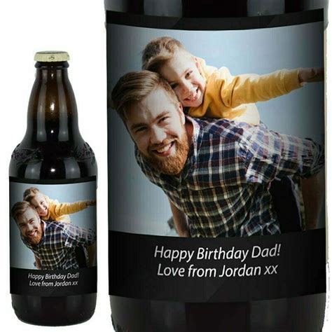 Personalised Photo Upload Alcohol Personalised Bottle Labels