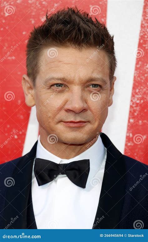 Jeremy Renner editorial stock image. Image of celebration - 266945694