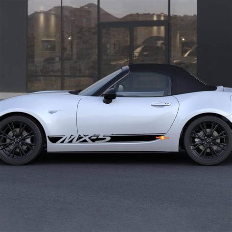 Mazda MX 5 Miata Side Stripe Decal Sticker Custom Vinyl Sticker