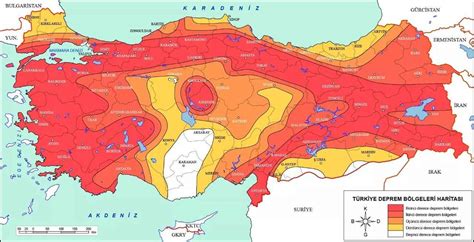 Deprem riskli ilçeler açıklandı Bolu Gündem