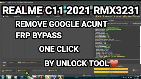 FRP BYPASS REALME C11 2021 UNLOCK TOOL