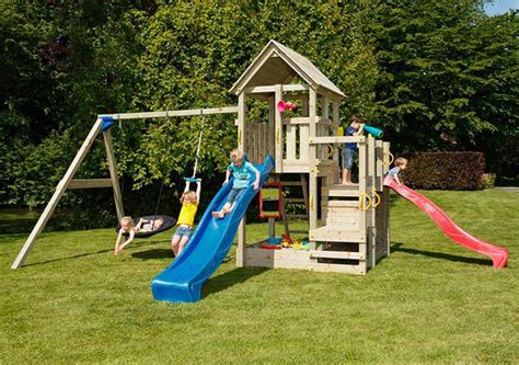 Parque Infantil MASGAMES PENTHOUSE XL Con Columpio Doble MA821201 Zurione