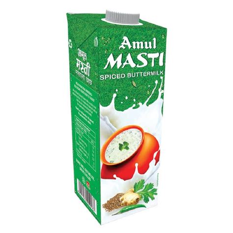 Amul Masti Spiced Buttermilk Packaging Size 1 Liter At Rs 13 Packet