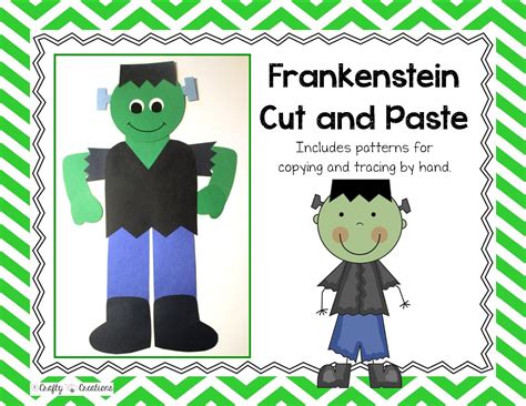 Frankenstein Craft Template