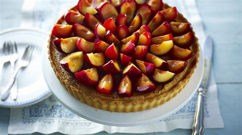 Preserved Plum Tart Recipe Bbc Food