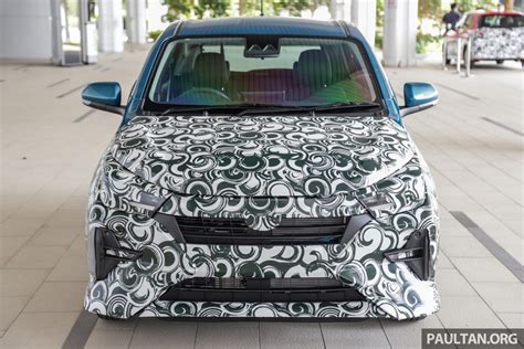 发布在即大改款 2023 Perodua Axia D74A 身披迷彩亮相 2023 Perodua Axia AV Camo