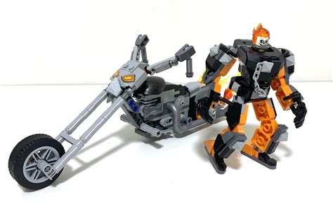 Review Lego 76245 Ghost Rider Mech And Bike Jay S Brick Blog