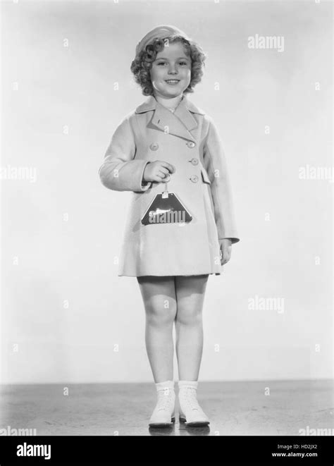 Shirley Temple Ca 1936 Stock Photo Alamy