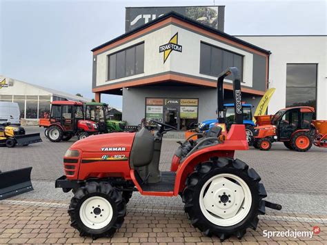 Mini traktor ciągnik YANMAR AF160 16KM rewers 4x4 super stan Kobiele