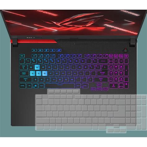 แผ่นซิลิโคนครอบแป้นพิมพ์แล็ปท็อป สําหรับ Asus Rog Strix Scar 17 2023 G733 Pz G733p G733py G733c