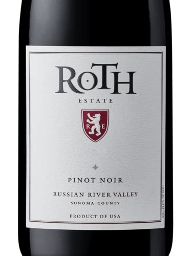 Roth Pinot Noir Russian River Valley Vivino Us