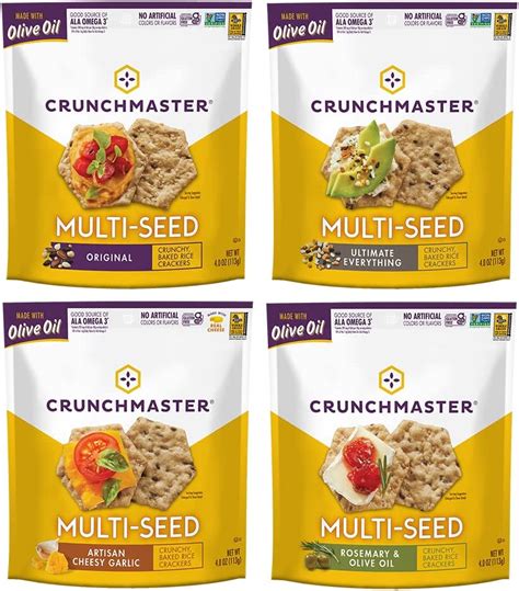 Amazon Crunchmaster Multi Grain Cracker Pack Of Ounce