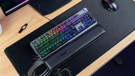 Fast Luminous Msi Vigor Gk Sonic Gaming Keyboard Im Test