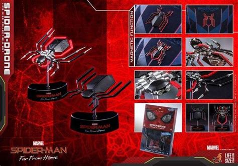 Hot Toys Spider Man Far From Home Spider Drone Life Size Collectible