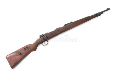 Carabine Tedesco Breve Fucile Mauser Gewehr 98 Fotografia Stock