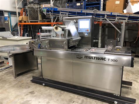 Multivac T300 Automatic Traysealer Food Machinery Holland