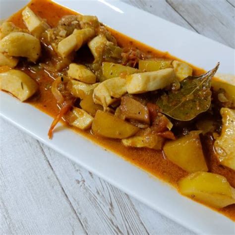 Pota Guisada En Salsa Con Patatas Les Recetines