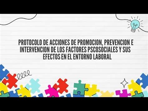 PROTOCO DE ACCIONES PROMOCION PREVENCION E INTERVENCION DE LOS FACTORES