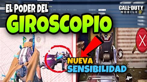 SENSIBILIDAD DE GIROSCOPIO TEMPORADA 10 CALL OF DUTY MOBILE YouTube