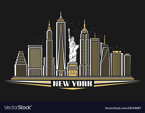 New york city Royalty Free Vector Image - VectorStock